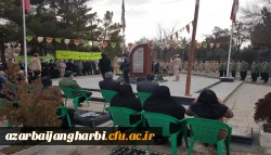 آئین غبارروبی و عطرافشانی قبور مطهر شهدای سلماس برگزار شد 2