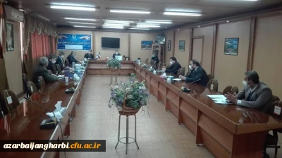 مراسم تکریم و معارفه مدیران گروه آموزشی جدید دانشگاه فرهنگیان استان آذربایجان غربی برگزار شد