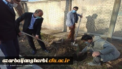 مراسم گرامیداشت هفته درخت و درختکاری در دانشگاه فرهنگیان استان آذربایجان غربی 2