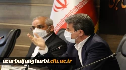 جلسه شورای آموزش وپرورش اداره کل استان با حضور وزیر محترم آموزش وپرورش  و سرپرست دانشگاه فرهنگیان آذربایجان غربی برگزار شد 2