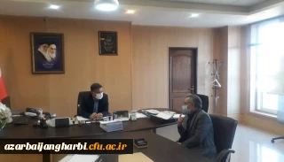 در راستای پیگیری مصوبات دومین هیئت امنای استان:

سرپرست دانشگاه فرهنگیان استان آذربایجان غربی با مدیر کل راه وشهرسازی استان دیدار کرد