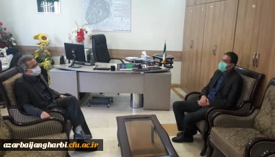 پیگیری مصوبات دومین جلسه هیات امنای دانشگاه فرهنگیان استان آذربایجان غربی

دیدار سرپرست دانشگاه فرهنگیان استان با مدیر کل دفتر فنی استانداری 