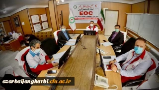 برگزاری جلسه مشترک مسئولین جمعیت هلال احمر و دانشگاه فرهنگیان استان آذربایجان غربی