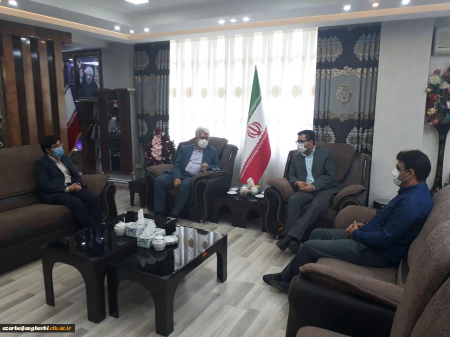 دیدار ریاست محترم دانشگاه فرهنگیان واحد امام خمینی (ره) سلماس با فرماندار محترم سلماس