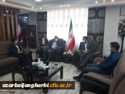 دیدار ریاست محترم دانشگاه فرهنگیان واحد امام خمینی (ره) سلماس با فرماندار محترم سلماس 2