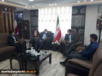 دیدار ریاست محترم دانشگاه فرهنگیان واحد امام خمینی (ره) سلماس با فرماندار محترم سلماس