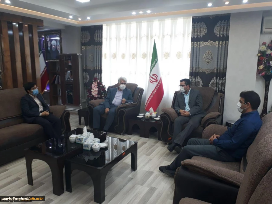 دیدار ریاست محترم دانشگاه فرهنگیان واحد امام خمینی (ره) سلماس با فرماندار محترم سلماس 2