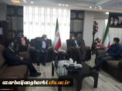 دیدار ریاست محترم دانشگاه فرهنگیان واحد امام خمینی (ره) سلماس با فرماندار محترم سلماس 3