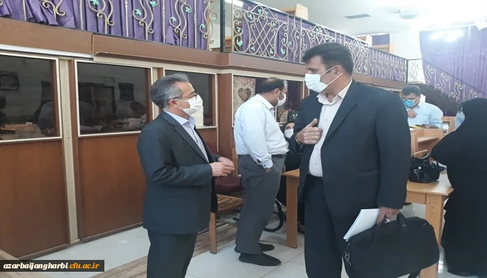  سرپرست دانشگاه فرهنگیان استان آذربایجان غربی ازمراحل ثبت نام مهارت آموزان سری دوم بازدید نمودند.
