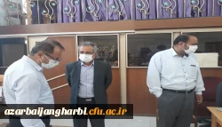  سرپرست دانشگاه فرهنگیان استان آذربایجان غربی ازمراحل ثبت نام مهارت آموزان سری دوم بازدید نمودند. 3