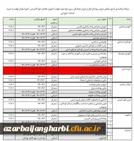 اصلاحیه برنامه زمانبندی آزمون پایانی دروس پودمان اول و دروس فرهنگی سری دوم دوره مهارت آموزی معلمان حق التدریس ، آموزشیاران نهضت و خرید خدمات آموزشی 2