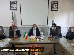 آقای دکتر سردار رضازاده نماینده محترم شهرستان سلماس در مجلس با حضور در دانشگاه فرهنگیان واحد امام خمینی(ره) سلماس با دکتر طالبی ریاست مرکز و کارکنان دیدار و گفتگو کرد 3