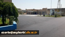  محوطه پردیس شهیدرجایی ارومیه زیرسازی و آسفالت گردید 7