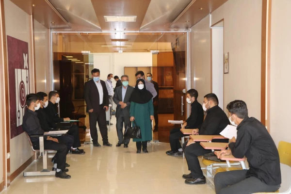 بازدید مدیر کل آموزش و پرورش استان آذربایجان غربی از از فرآیند مصاحبه دانشگاه فرهنگیان  