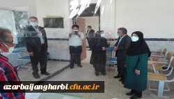 مدیرکل آموزش و پرورش استان آذربایجان غربی از فرآیند مصاحبه پذیرفته شدگان آزمون سراسری 1400 دانشگاه فرهنگیان بازدید نمودند  