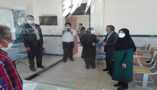 مدیرکل آموزش و پرورش استان آذربایجان غربی از فرآیند مصاحبه پذیرفته شدگان آزمون سراسری 1400 دانشگاه فرهنگیان بازدید نمودند  