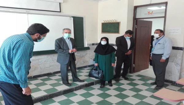 مدیرکل آموزش و پرورش استان آذربایجان غربی از فرآیند مصاحبه پذیرفته شدگان آزمون سراسری 1400 دانشگاه فرهنگیان بازدید نمودند 4