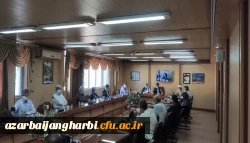 شورای اداری دانشگاه فرهنگیان استان آذربایجان غربی برگزار شد 