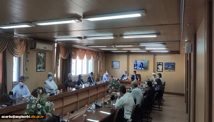 شورای اداری دانشگاه فرهنگیان استان آذربایجان غربی برگزار شد 