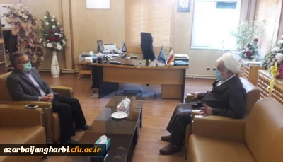 سرپرست دانشگاه فرهنگیان استان آذربایجان غربی  با مدیرکل فرهنگ و ارشاد اسلامی دیدار و گفتگو کرد