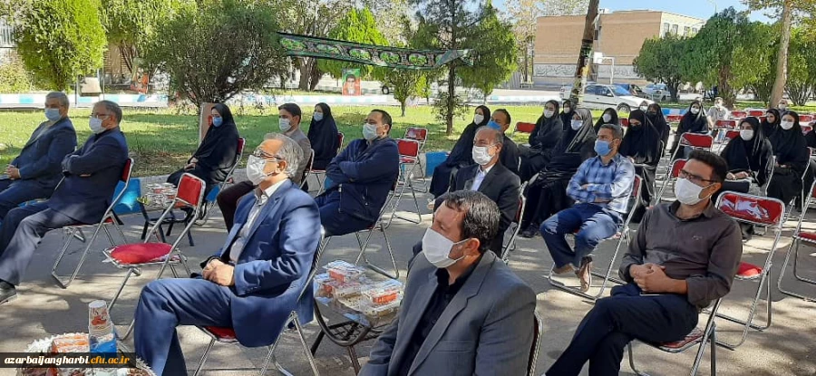 برگزاری مراسم بزرگداشت اربعین حسینی ،هفته دفاع مقدس وآغازسالتحصیلی 1401_ 1400 - شهید مطهری خوی  5