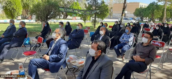 برگزاری مراسم بزرگداشت اربعین حسینی ،هفته دفاع مقدس وآغازسالتحصیلی 1401_ 1400 - شهید مطهری خوی  5