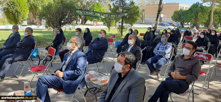 برگزاری مراسم بزرگداشت اربعین حسینی ،هفته دفاع مقدس وآغازسالتحصیلی 1401_ 1400 - شهید مطهری خوی  5