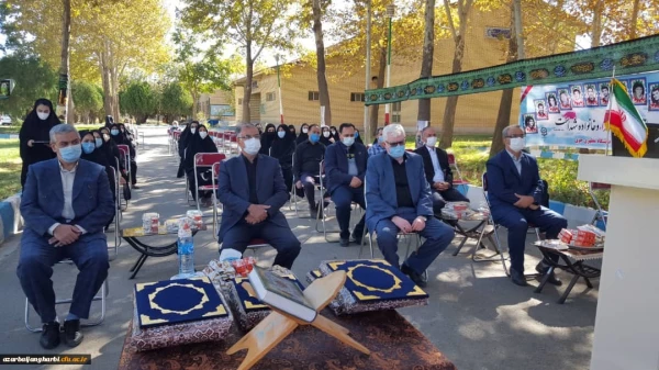 برگزاری مراسم بزرگداشت اربعین حسینی ،هفته دفاع مقدس وآغازسالتحصیلی 1401_ 1400 - شهید مطهری خوی  7