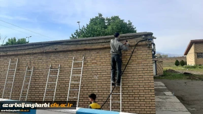 اتمام عملیات راه اندازی سیستم امنیتی مرکز آموزش عالی شهید مطهری خوی 