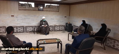 دیدار رئیس مرکز آموزش عالی شهید مطهری خوی با امام جمعه جدید شهرستان خوی 