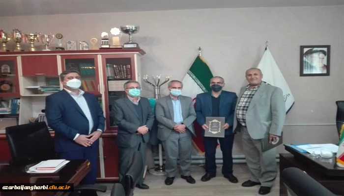 معرفی رئیس جدید اداره طرح و برنامه و بودجه و امور مالی دانشگاه فرهنگیان استان 