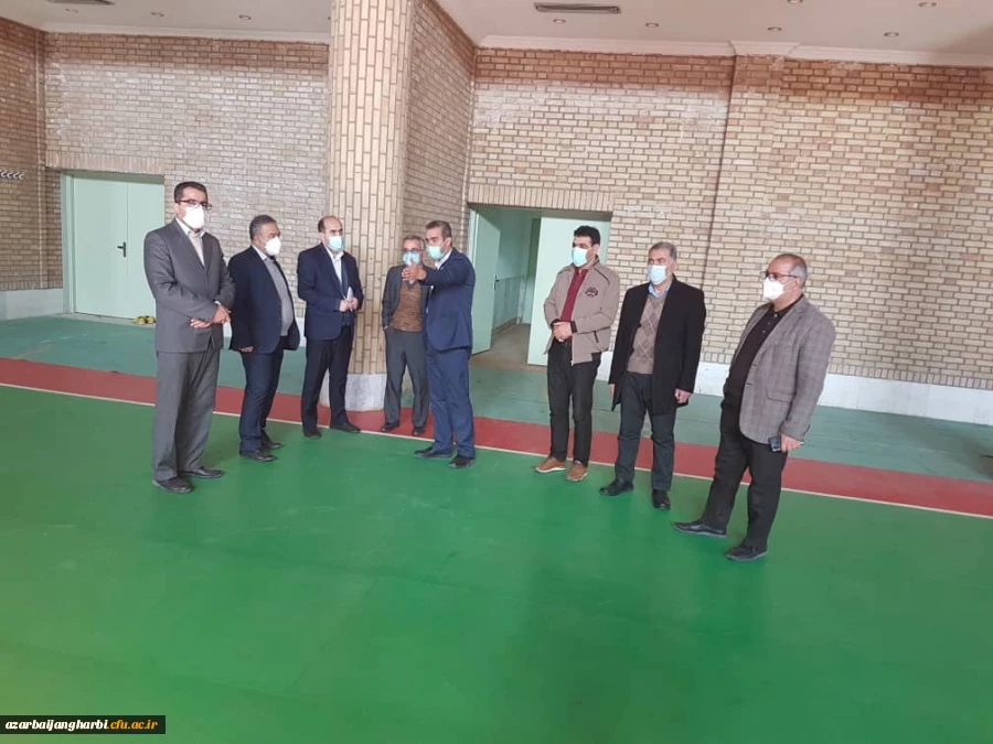 بازدیدمدیرکل و معاون امور دانشجویی دانشگاه فرهنگیان از پردیس ها و مراکز دانشگاه فرهنگیان استان آذربایجان غربی  2