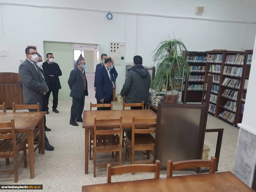 بازدیدمدیرکل و معاون امور دانشجویی دانشگاه فرهنگیان از پردیس ها و مراکز دانشگاه فرهنگیان استان آذربایجان غربی  3