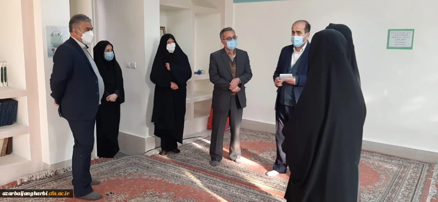 بازدیدمدیرکل و معاون امور دانشجویی دانشگاه فرهنگیان از پردیس ها و مراکز دانشگاه فرهنگیان استان آذربایجان غربی  8