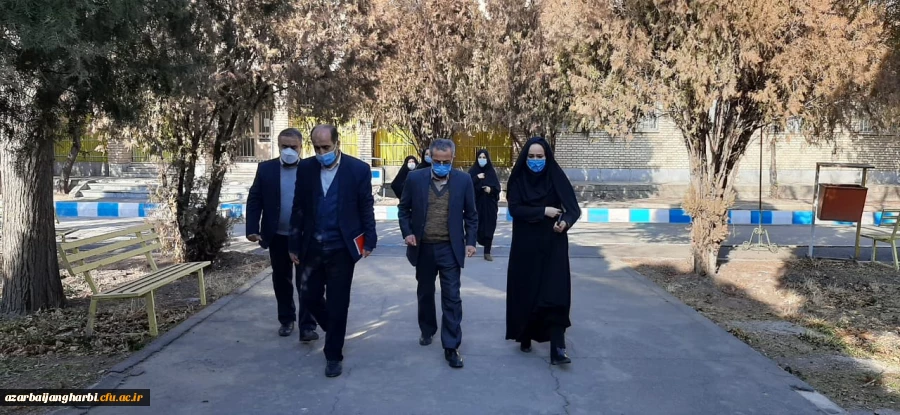 بازدیدمدیرکل و معاون امور دانشجویی دانشگاه فرهنگیان از پردیس ها و مراکز دانشگاه فرهنگیان استان آذربایجان غربی  10