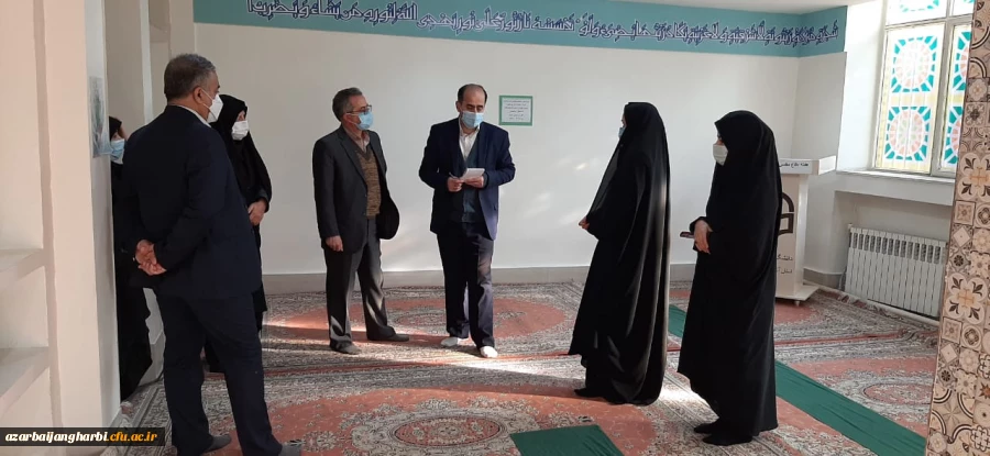 بازدیدمدیرکل و معاون امور دانشجویی دانشگاه فرهنگیان از پردیس ها و مراکز دانشگاه فرهنگیان استان آذربایجان غربی  12