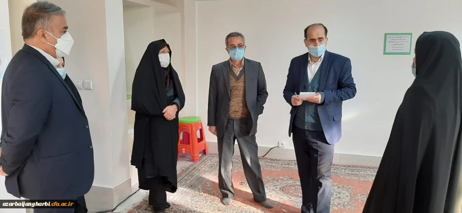 بازدیدمدیرکل و معاون امور دانشجویی دانشگاه فرهنگیان از پردیس ها و مراکز دانشگاه فرهنگیان استان آذربایجان غربی  13