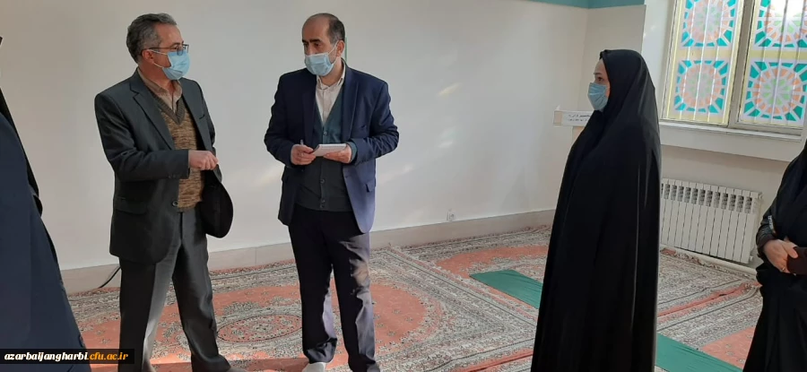 بازدیدمدیرکل و معاون امور دانشجویی دانشگاه فرهنگیان از پردیس ها و مراکز دانشگاه فرهنگیان استان آذربایجان غربی  14