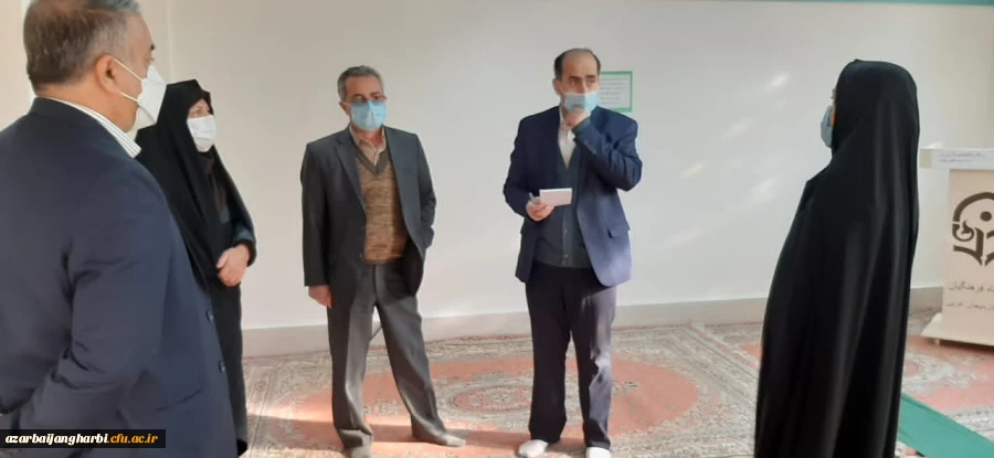 بازدیدمدیرکل و معاون امور دانشجویی دانشگاه فرهنگیان از پردیس ها و مراکز دانشگاه فرهنگیان استان آذربایجان غربی  15