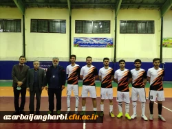 برگزاری مسابقات فوتسال جام هفته بسیج و روز دانشجو در پردیس شهید رجایی 7