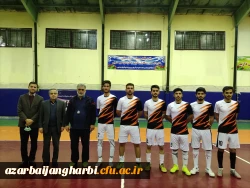 برگزاری مسابقات فوتسال جام هفته بسیج و روز دانشجو در پردیس شهید رجایی 9