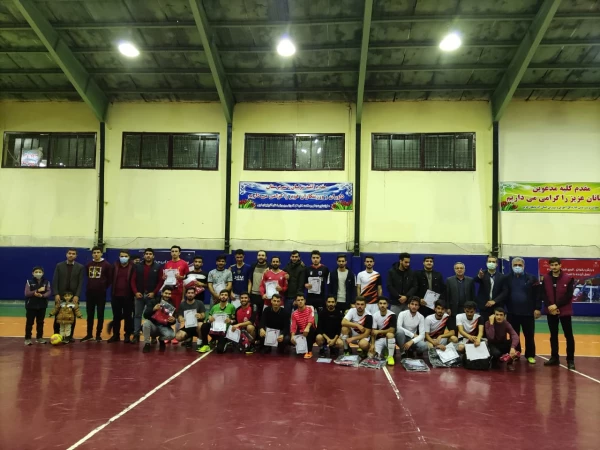 برگزاری مسابقات فوتسال جام هفته بسیج و روز دانشجو در پردیس شهید رجایی 2