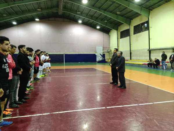 برگزاری مسابقات فوتسال جام هفته بسیج و روز دانشجو در پردیس شهید رجایی 6