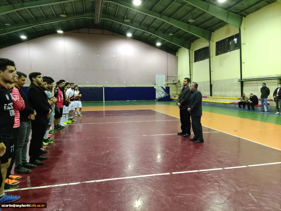 برگزاری مسابقات فوتسال جام هفته بسیج و روز دانشجو در پردیس شهید رجایی 6