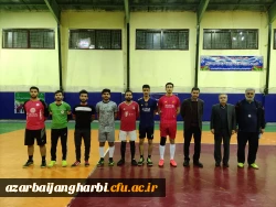 برگزاری مسابقات فوتسال جام هفته بسیج و روز دانشجو در پردیس شهید رجایی 8