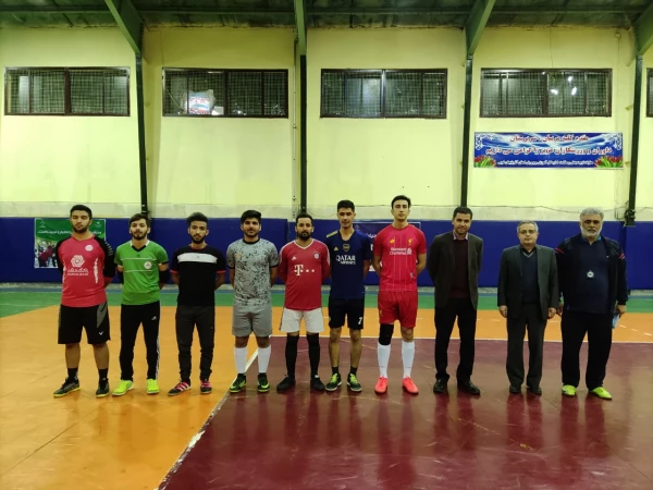 برگزاری مسابقات فوتسال جام هفته بسیج و روز دانشجو در پردیس شهید رجایی 8