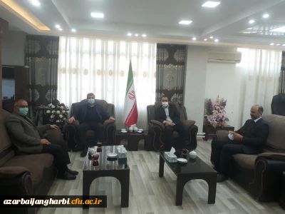 دیدار معاونت پردیس و رئیس واحد امام خمینی (ره) سلماس با فرماندار جدید سلماس