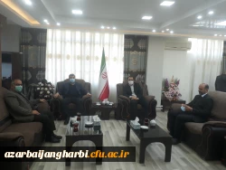 دیدار معاونت پردیس و رئیس واحد امام خمینی (ره) سلماس با فرماندار جدید سلماس