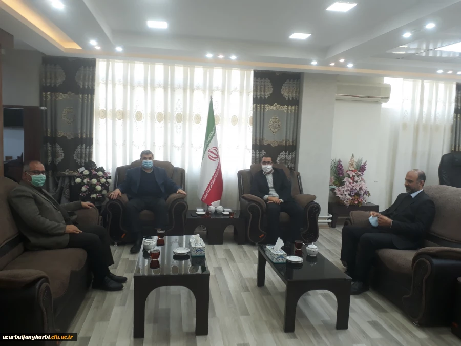 دیدار معاونت پردیس و رئیس واحد امام خمینی (ره) سلماس با فرماندار جدید سلماس