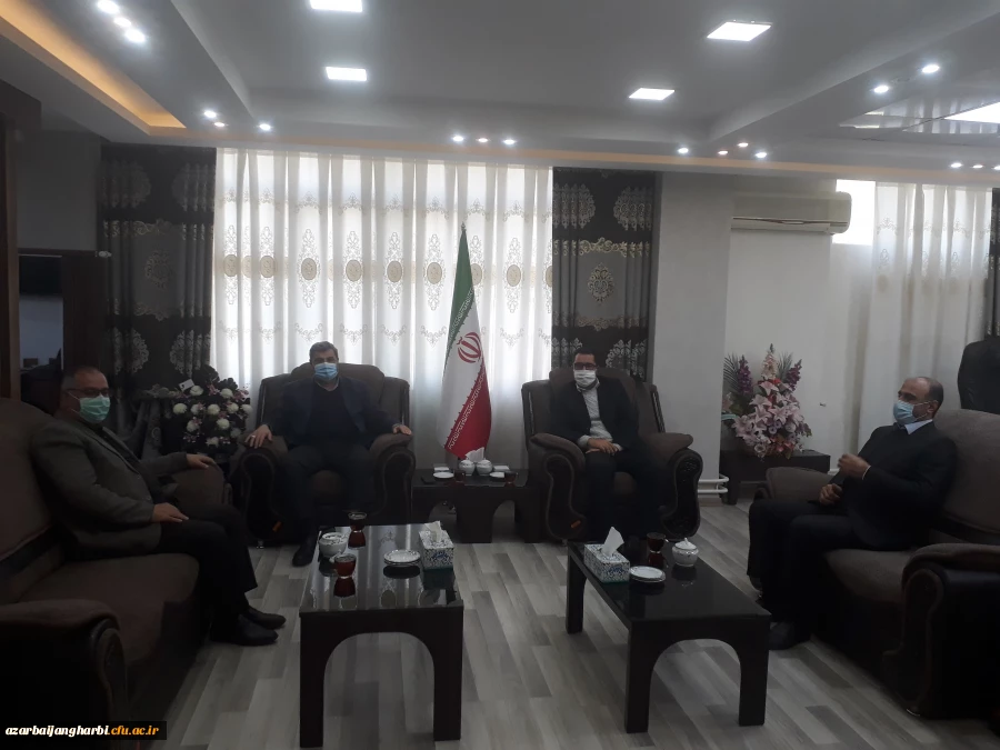 دیدار معاونت پردیس و رئیس واحد امام خمینی (ره) سلماس با فرماندار جدید سلماس